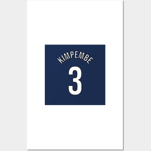 Kimpembe 3 Home Kit - 22/23 Season Posters and Art